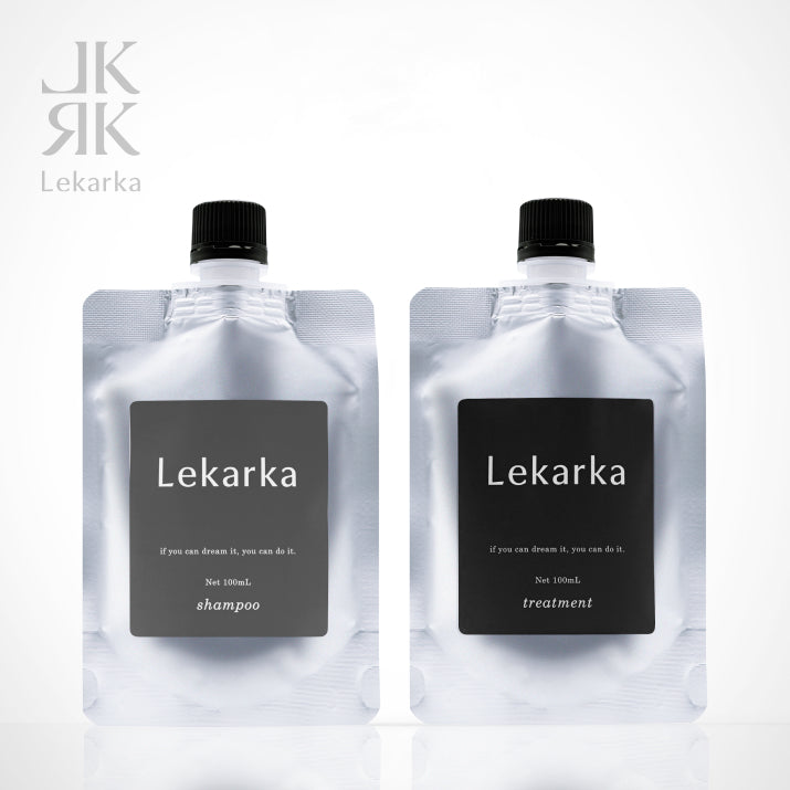 レカルカ ヘアケアトライアルセット(シャンプー100mL&トリートメント100mL)