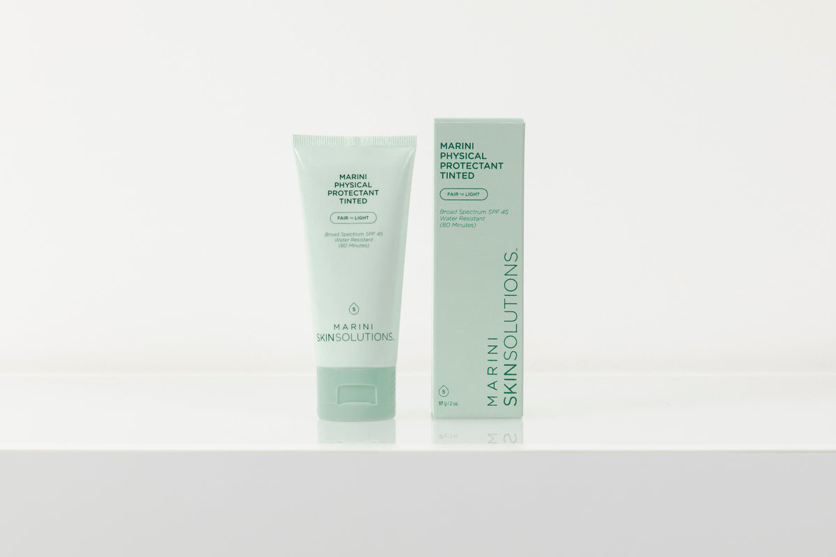 マリーニ サンスクリーン SPF45 使用イメージ